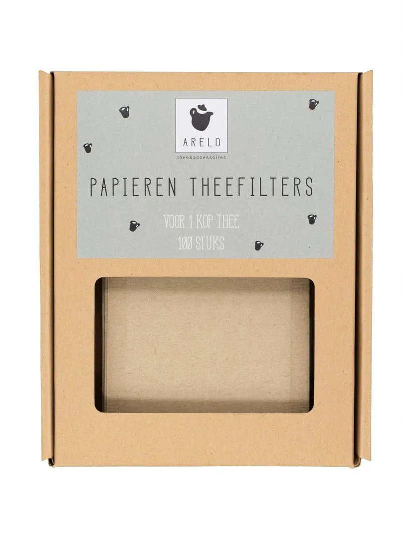 Arelo Theefilters 100 stuks