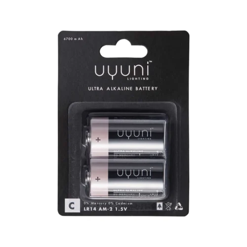 Uyuni Lighting C batterijen voor pilaarkaars 2 stuks