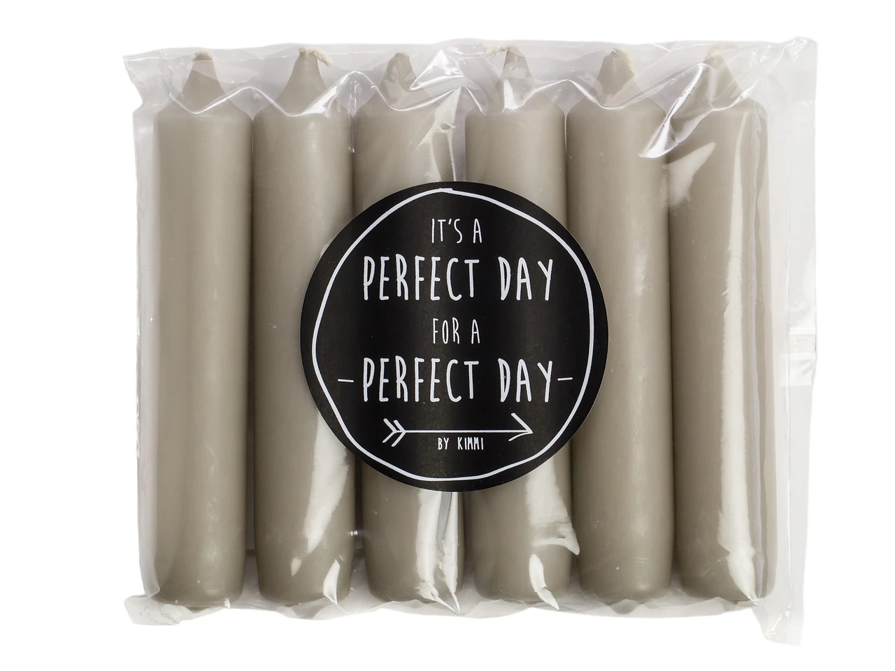 Rustik Lys Dinerkaarsen it’s a perfect day Rustik Lys Dinerkaarsen it's a perfect day