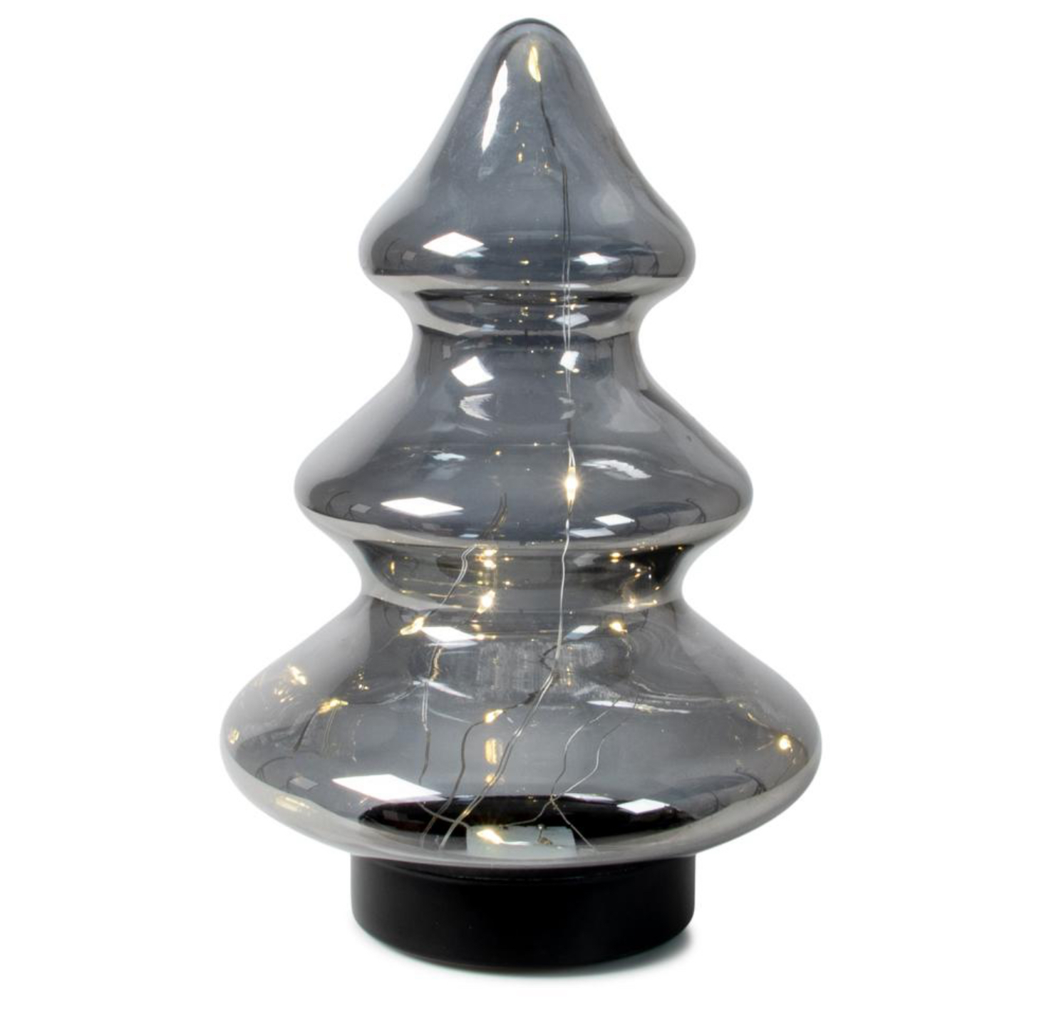 Kerstcadeau | Tafellamp LED Kerst decoratie Tafellamp LED grijs - Kerstcadeau