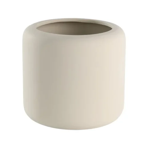 beige bloempot groot