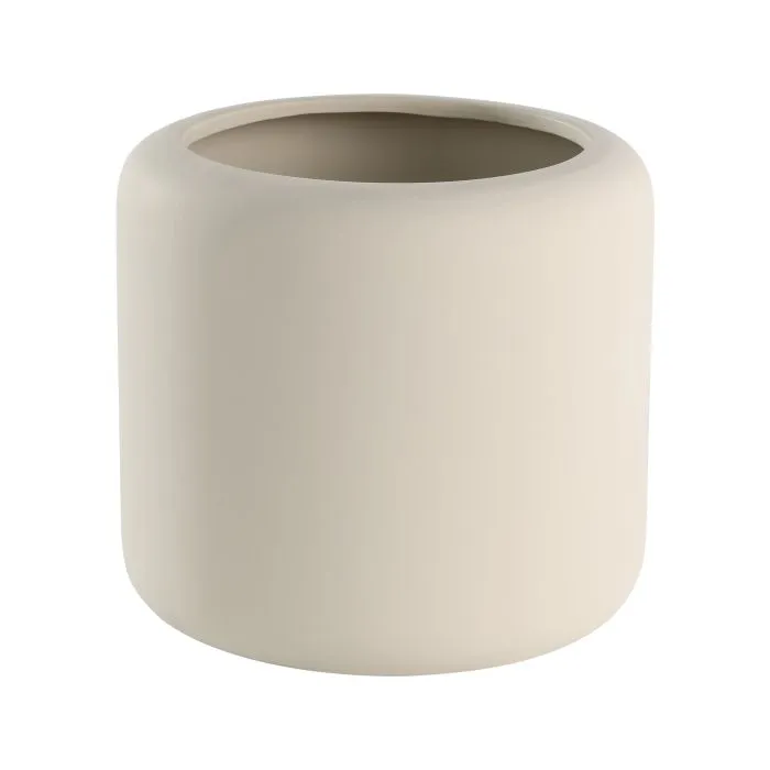 beige bloempot groot